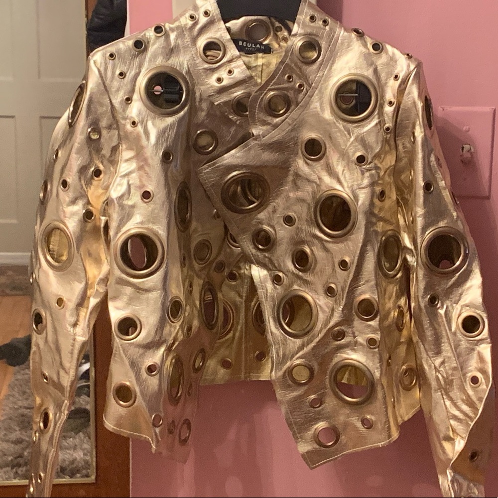 Stylish gold jacket